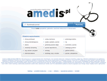 Tablet Screenshot of amedis.pl